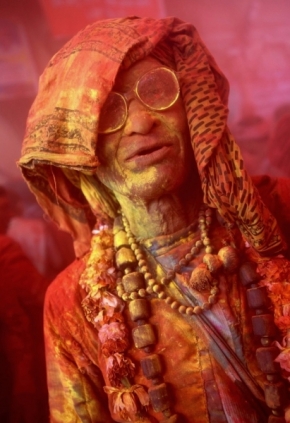 Portréty z cest - Fotograf roku - Kreativita - IX.kolo - Oranžový dědula, Indie