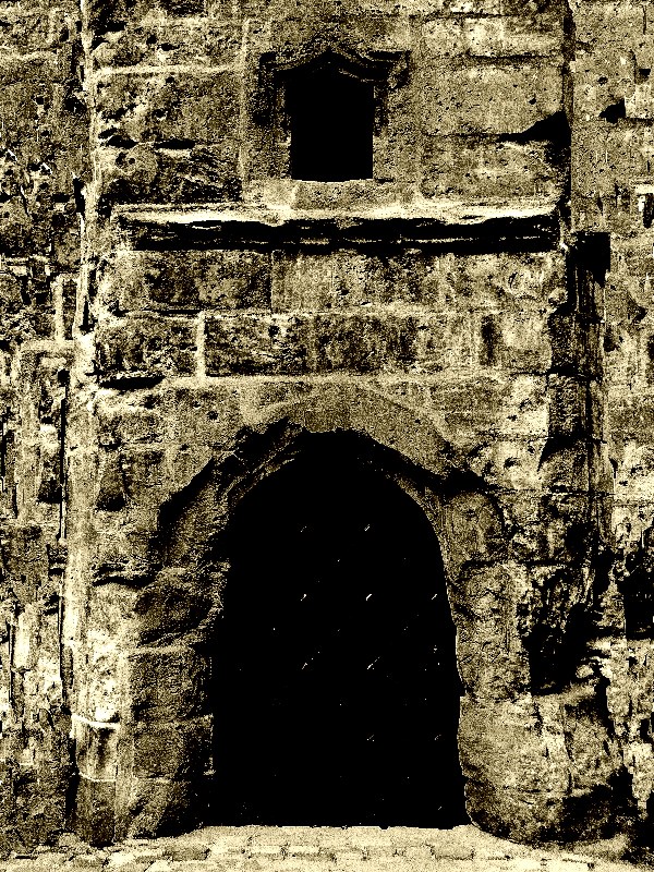 Vchod do staré věže
