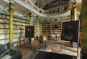 Historické objekty - Knihovna Broumovského kláštera