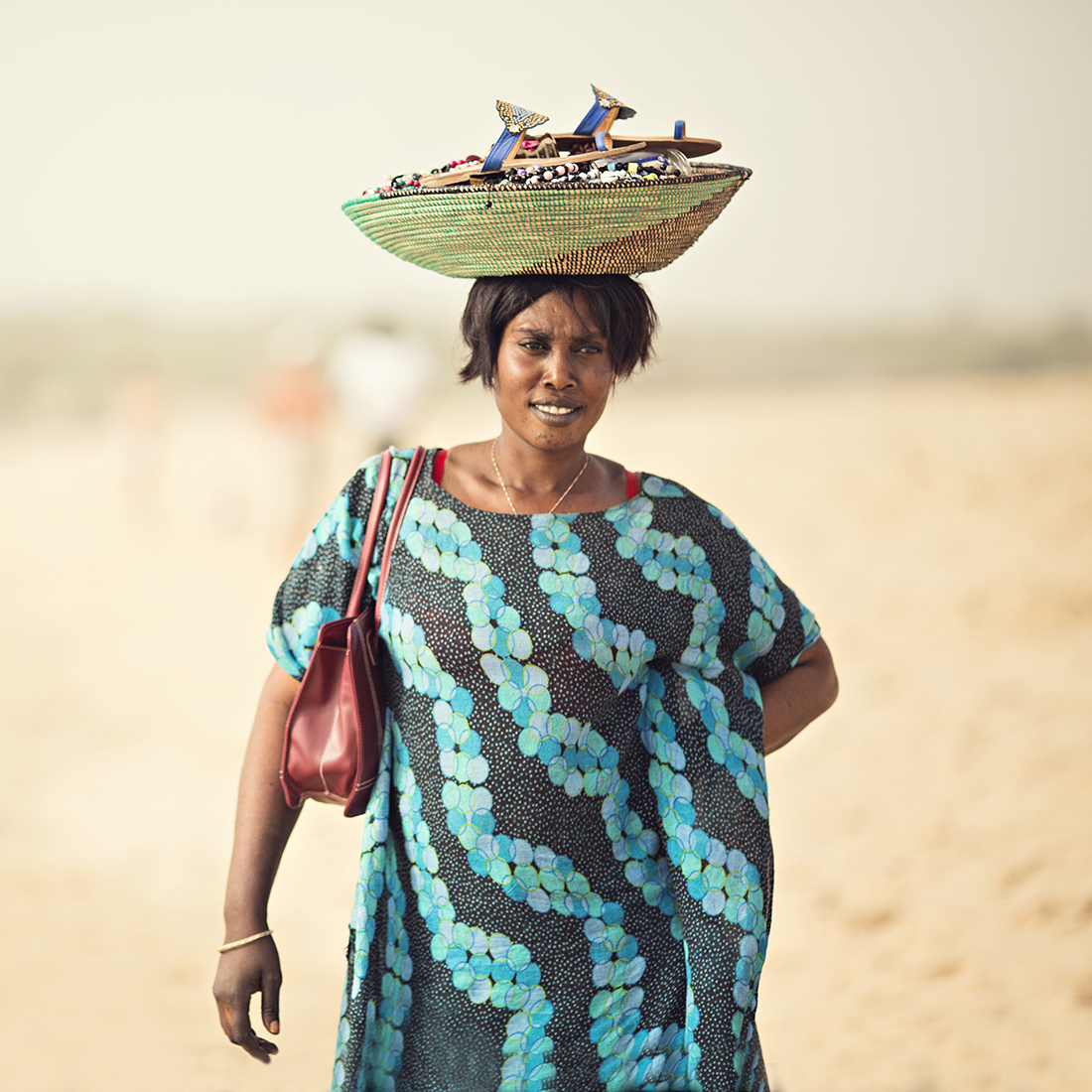 Senegalská prodejkyně