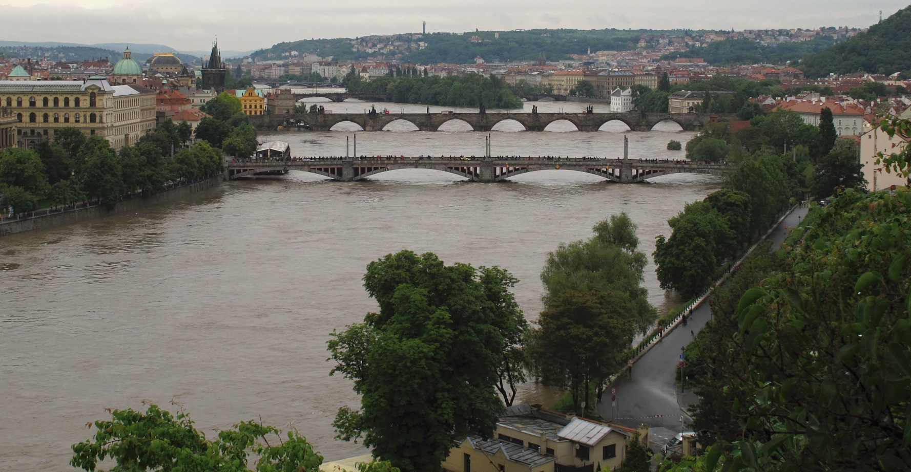 mosty v Praze