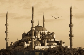 Jitka Krejčová - Modrá mešita, Istanbul