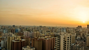Fotograf roku na cestách 2014 - Kuvajtský západ slunce.