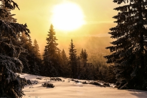 Zimní království - Východ slunce 