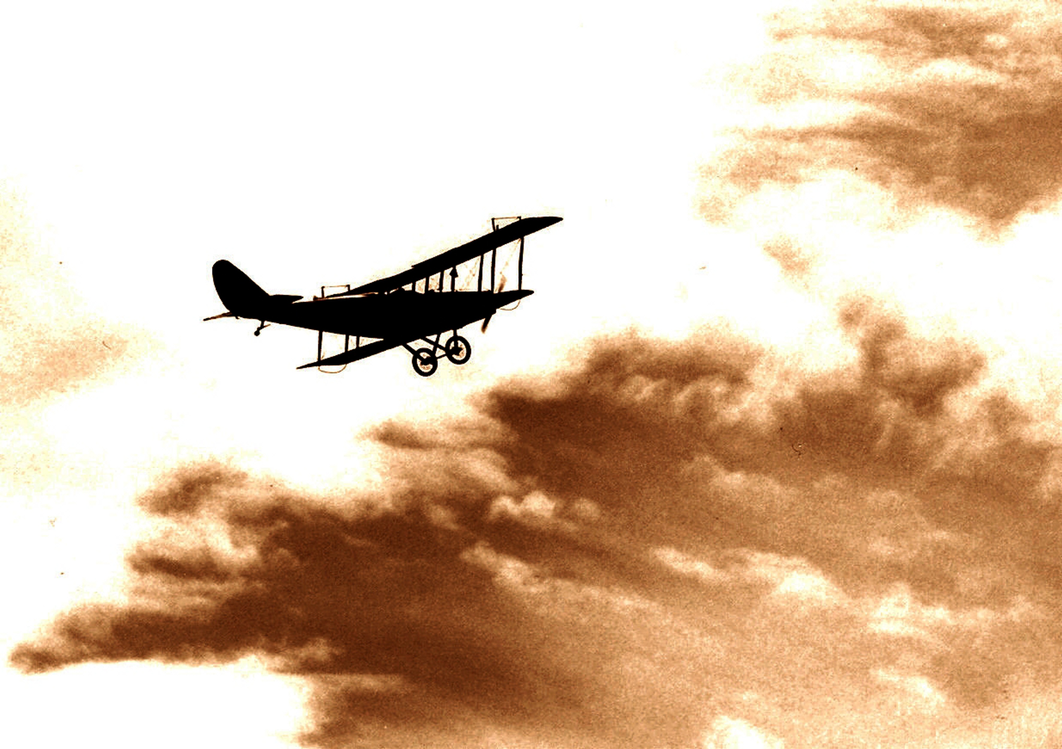 Retro plane
