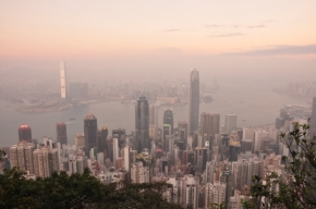 Kouzla přítmí a soumraků - Sunset in Hong Kong