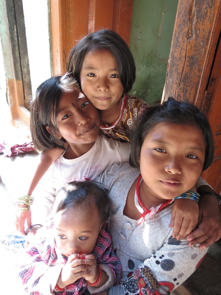 nepalské děti