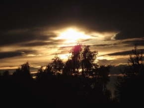 STANISLAV VAŠATA - západ slunce
