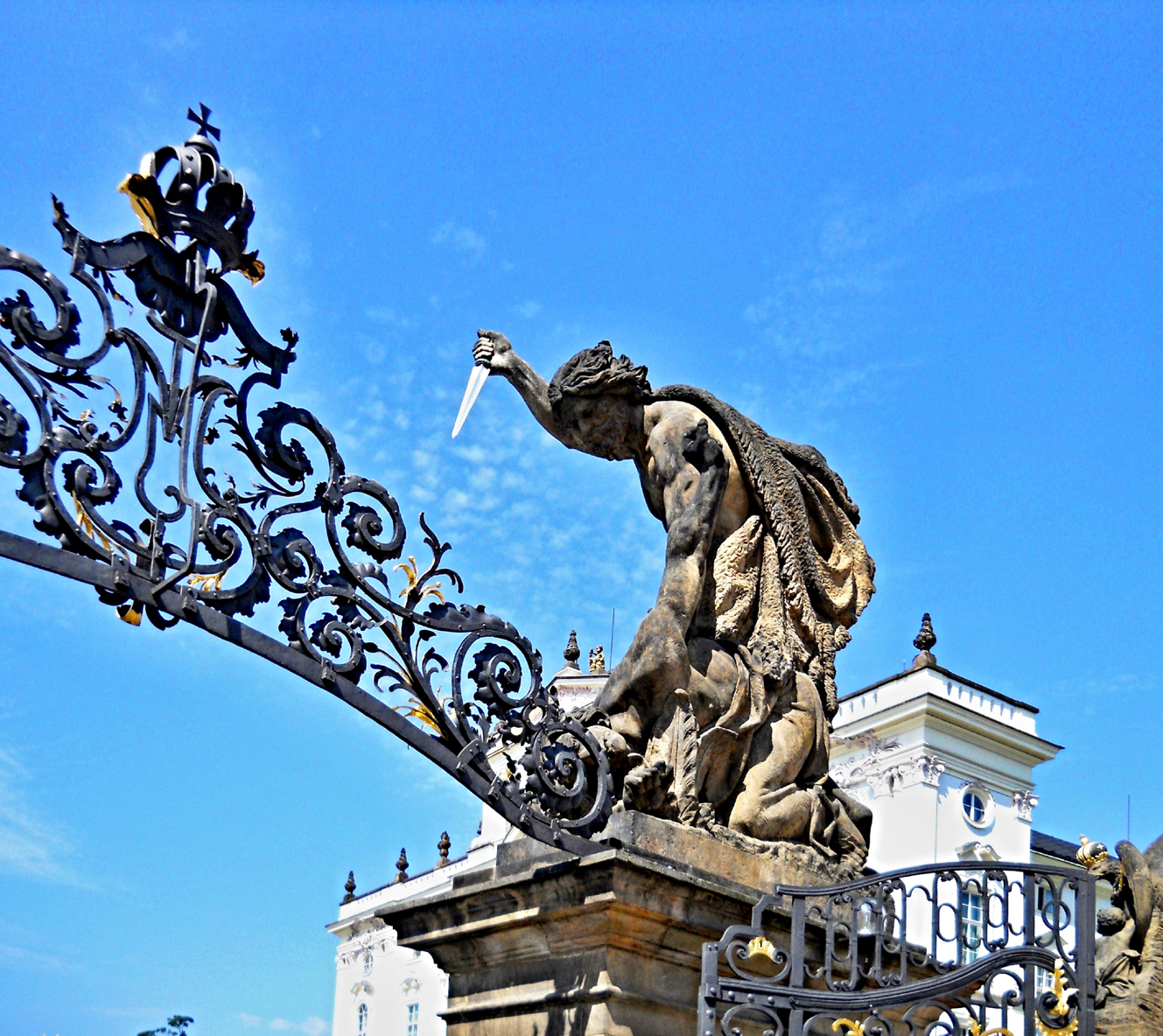 Pražský hrad-vstupní brána