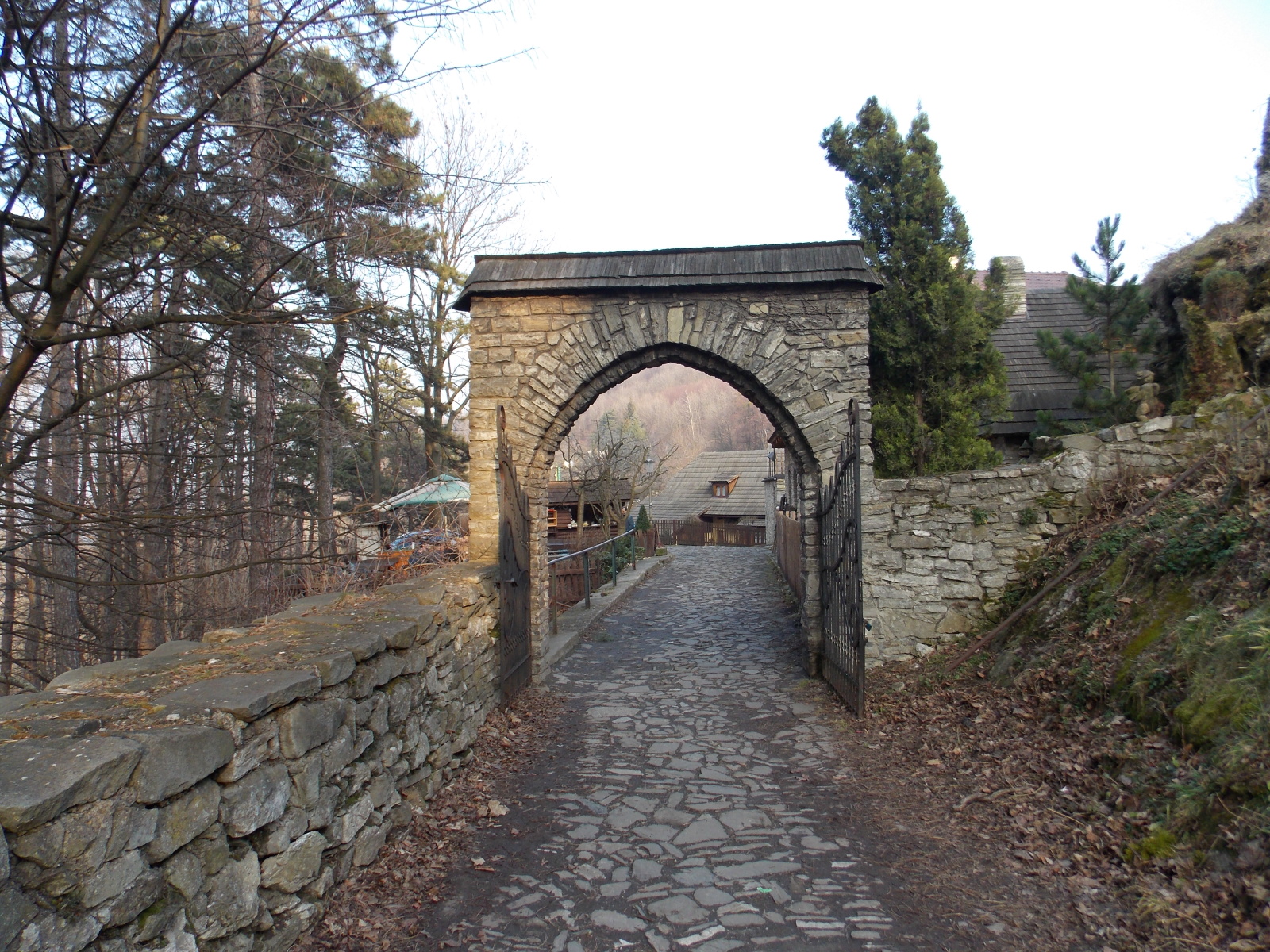 Brána do hradu