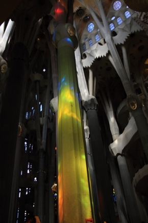 Umění architektury - Hra světel - La Sagrada Familia