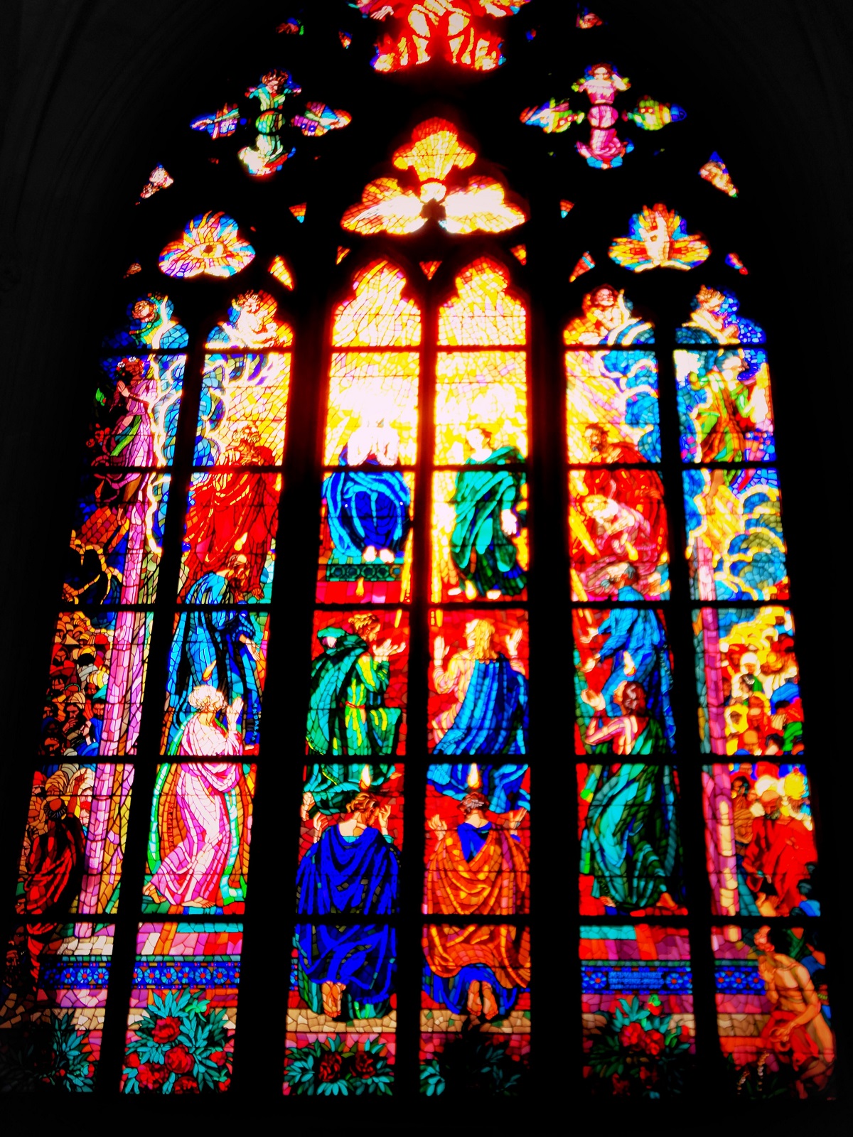 Okno katedrály