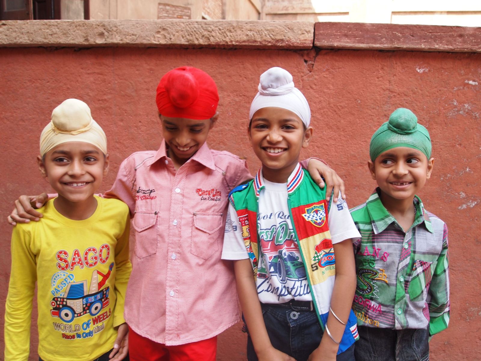 Indické děti 7-Sikhové
