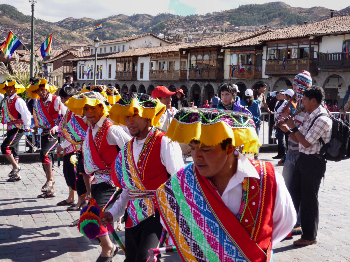 Oslava slunovratu v Cuscu,Peru