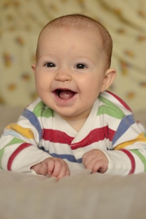 Děti jsou fotogenické - Pyžamkový úsměv od ucha k uchu 