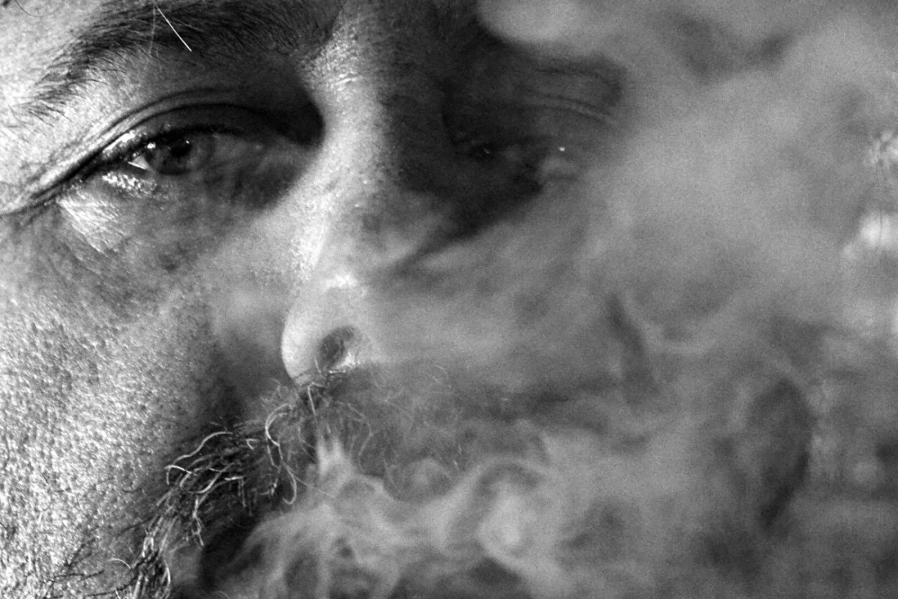 Autoportrét kuřáka dýmky