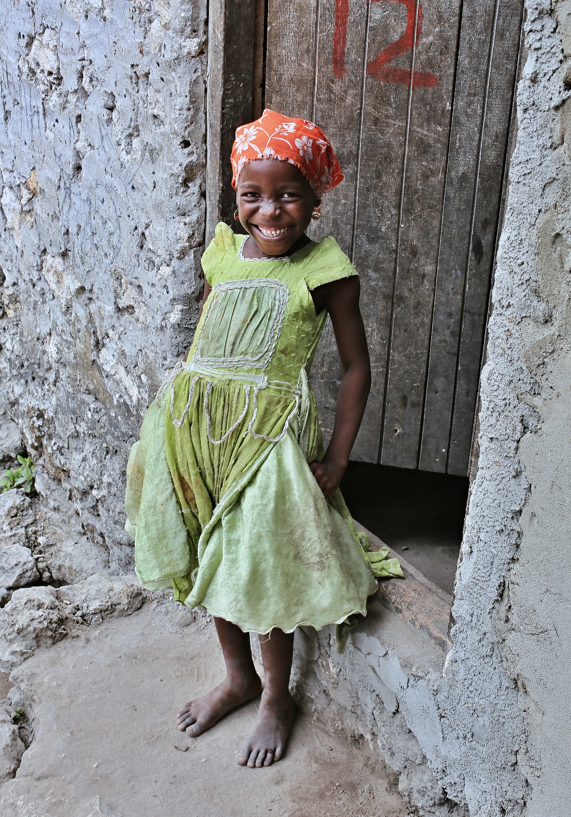 Holčička ze Zanzibaru