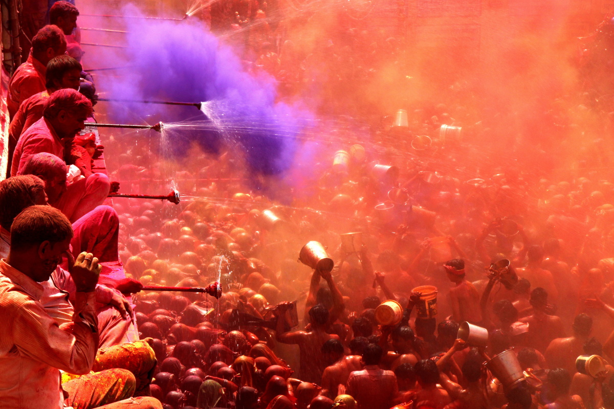 Svátek Holi - svátek barev a vody (2)