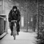 Robert Adamec -Cyklista v zimě