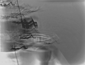Abstraktní fotografie - Svíčka v pohybu