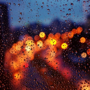 Abstraktní fotografie - Fotograf roku - Junior - VII.kolo - Deštivý večer