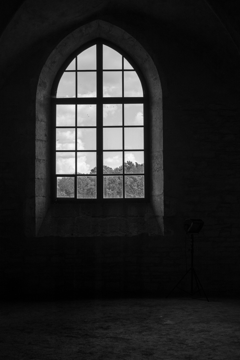 Okno v kapli