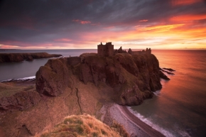 Moje "Magic Hour" v krajině - Fotograf roku - Kreativita - VIII.kolo - Skotsko - Dunnottar castle