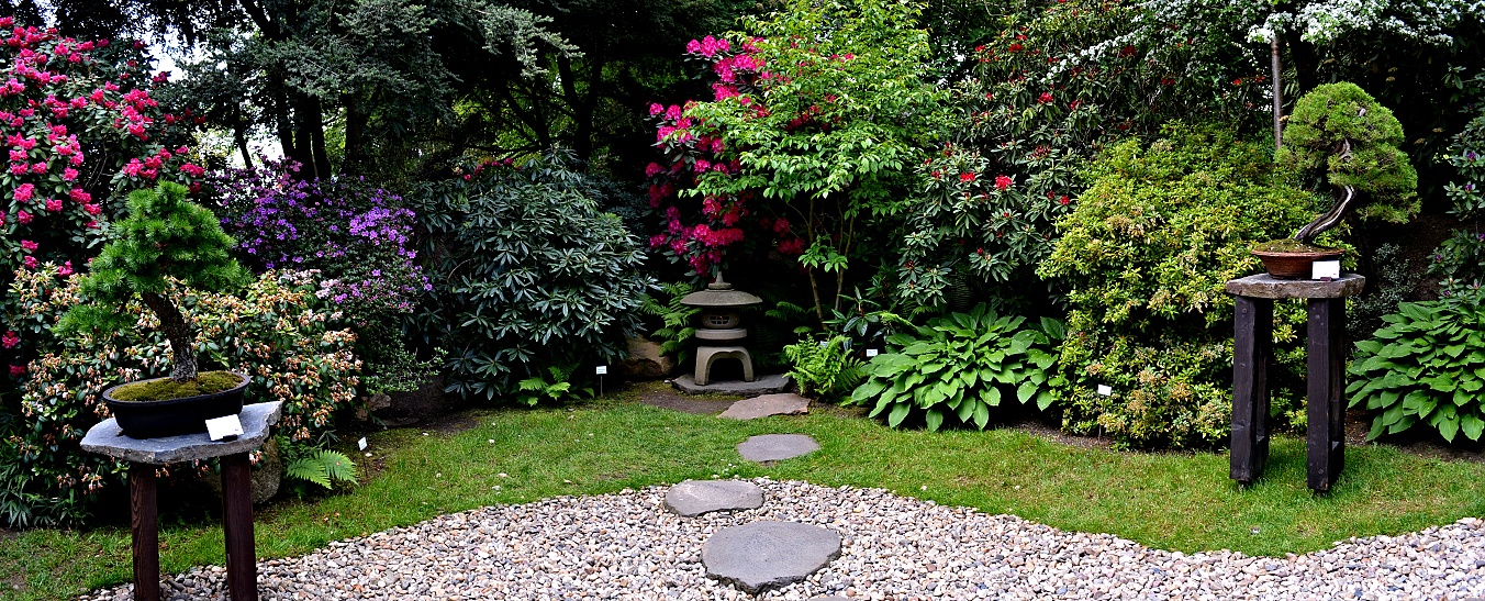 japonská zahrada v Troji
