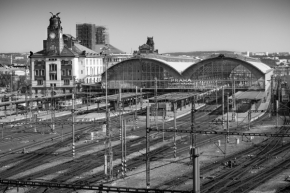 Vidím to černobíle - Pražské Hlavní nádraží