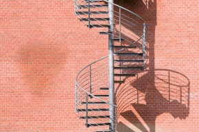 Půvaby architektury a jejích detailů - Požární schody