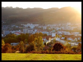 Moje město, můj kraj - Pohled na město na podzim