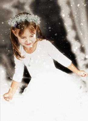 Dětské pohledy i radosti - Sněhová víla