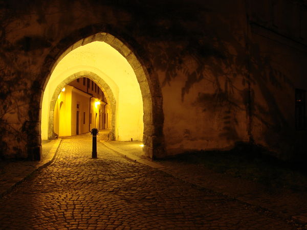 Noční procházka Pardubicemi