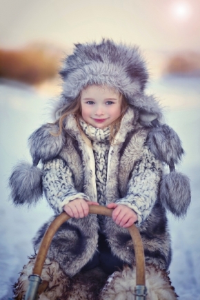 Portrét  - Zimní královna