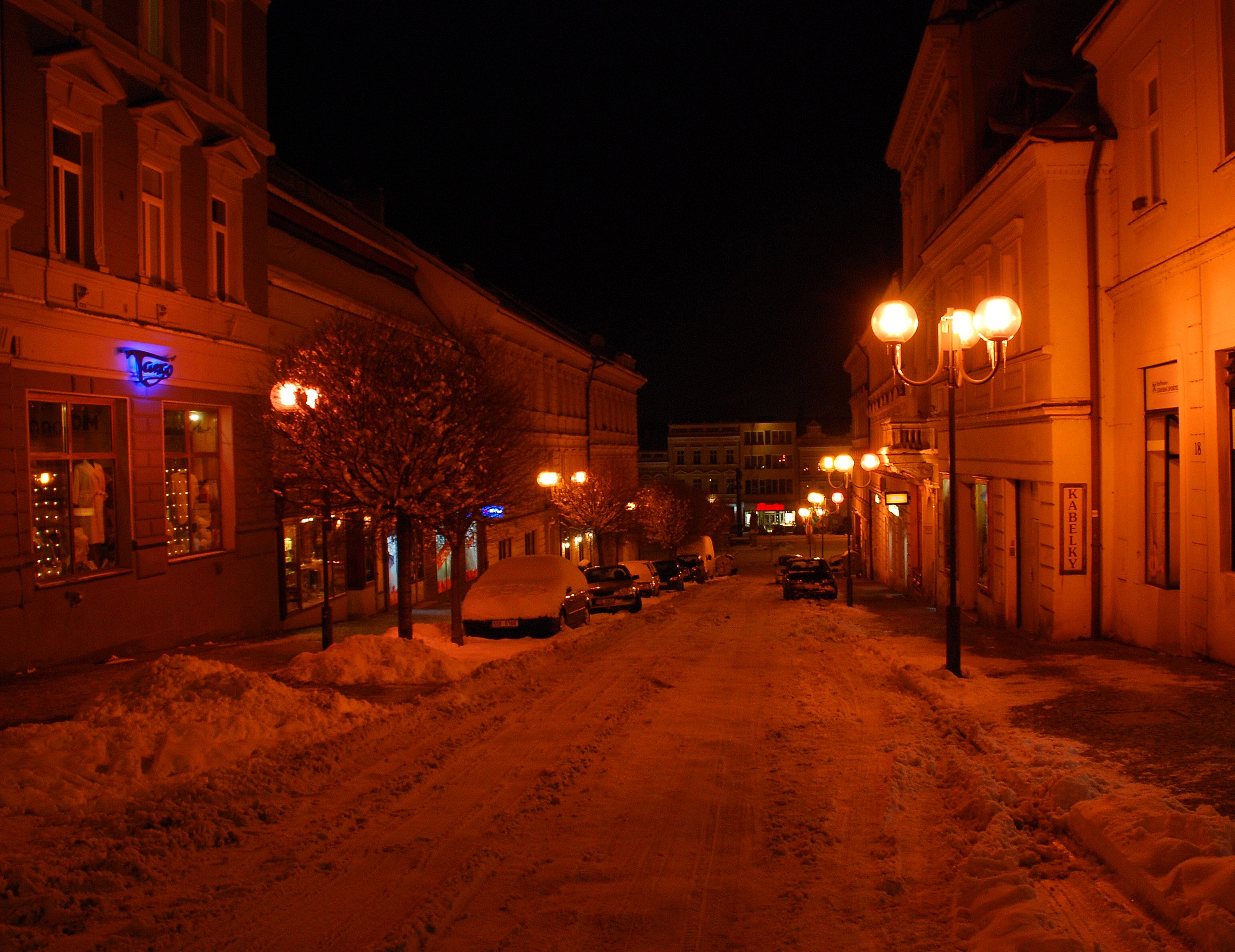 Zimní ulice