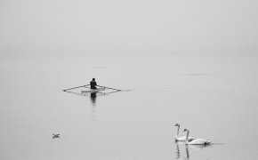 Voda a její odrazy - Fotograf roku - Junior - VIII.kolo - Černobílo