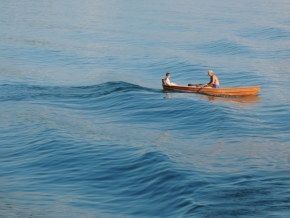 Voda a její odrazy - Fotograf roku - Junior - VIII.kolo - Stařec a moře