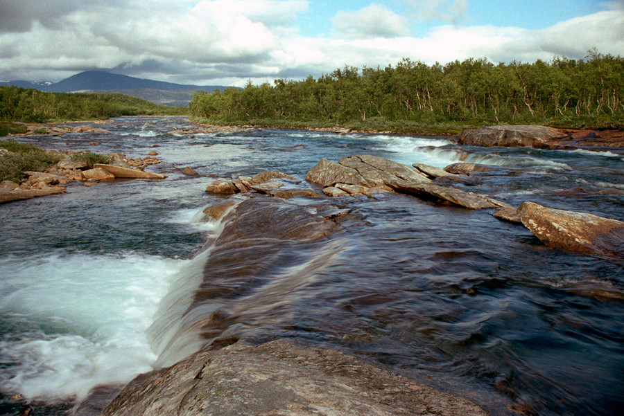 Řeka Ougnadsveien, Norsko
