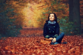 Portrét - Podzimní cesta