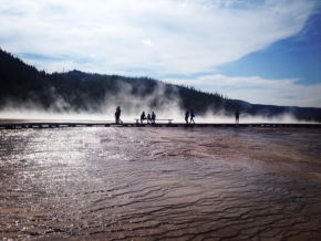 Krajina inspiruje - Vařící  Yellowstone!
