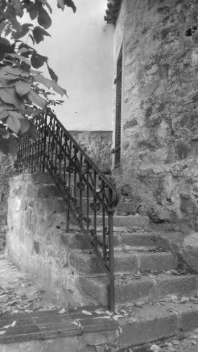 Fotogenická architektura - staré schodiště