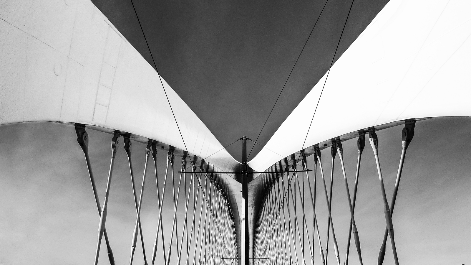 Most do černobílého světa