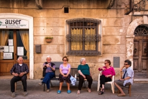 V ulicích - V toskánské vesničce