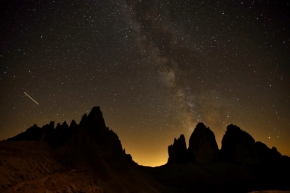 Kouzla noci - Tre Cime a hvězdy, Itálie