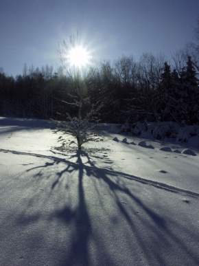 A zima je krásná - Slunce a stín