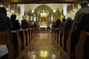 Církevní architektura - kostel sv.Martina v Dolním Újezdě