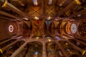 Církevní architektura - Katedrála palma de Mallorca