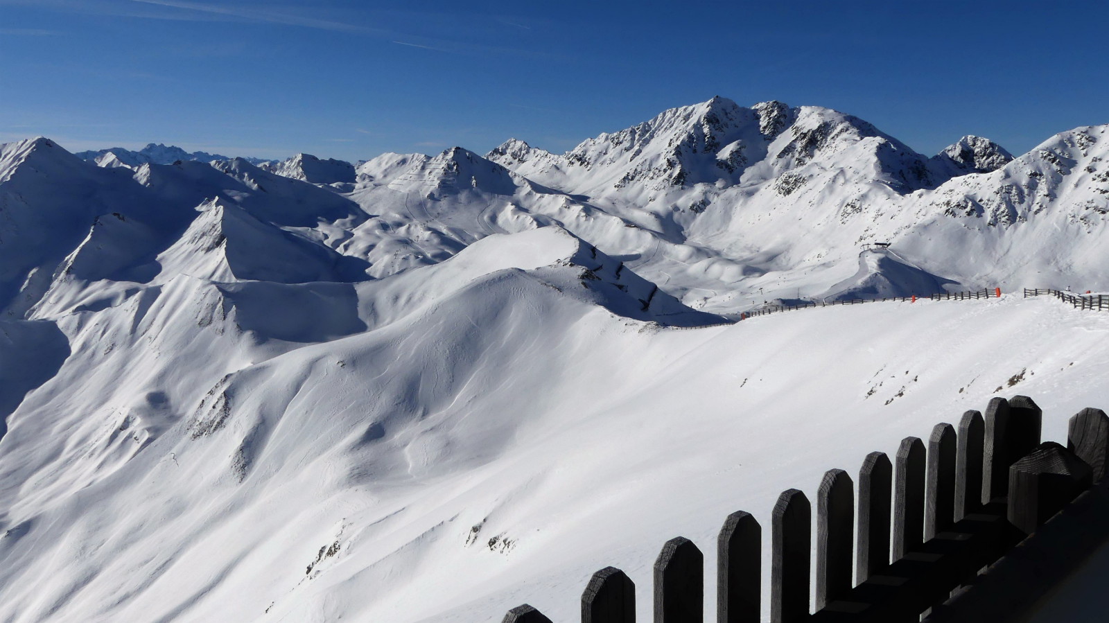 panorama tyrolských Alp