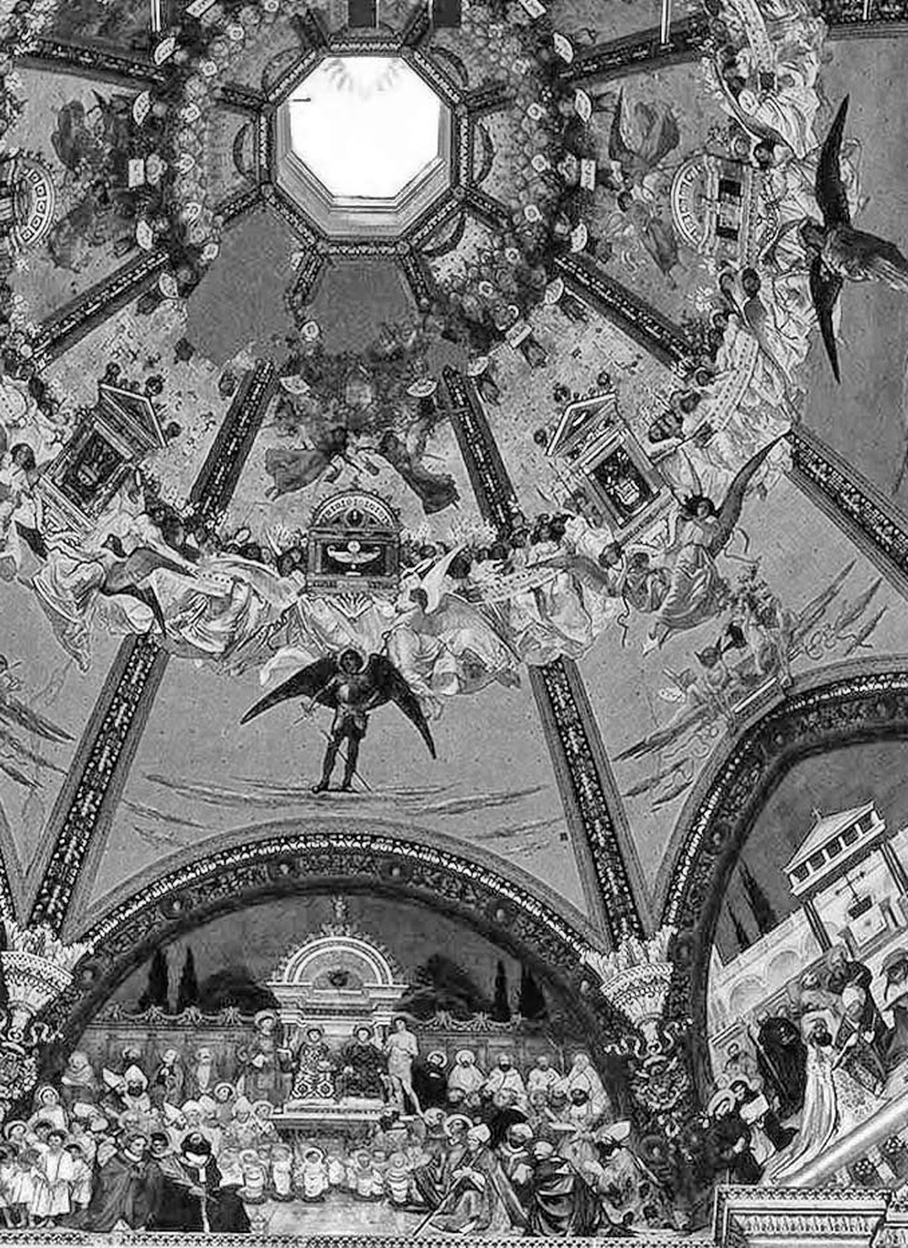 Loreto výzdoba hlavní kaple detail