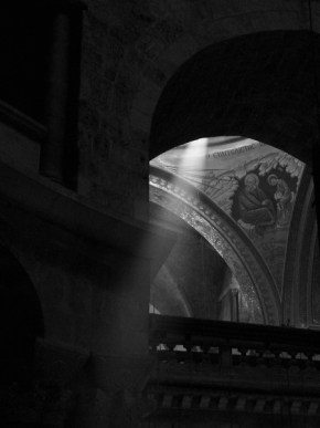 Církevní architektura - nebeské svetlo